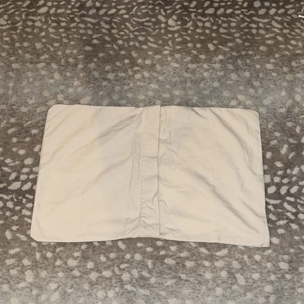 Pottery‎ Barn 100% Cotton Floral Embroidered Lumbar Pillow Cover 16x26